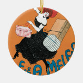  Art Nouveau Magazzini Italiani van Capiello Keramisch Ornament (Voorkant)