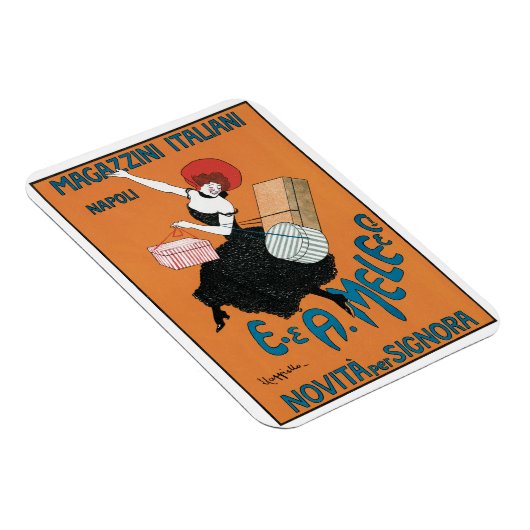  Art Nouveau Magazzini Italiani van Capiello Magneet (Rechterzijde)