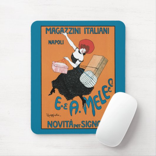  Art Nouveau Magazzini Italiani van Capiello Muismat (Met muis)