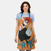  Art Nouveau Magazzini Italiani van Capiello Schort (Gedragen)