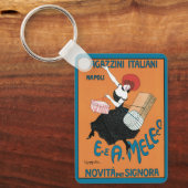  Art Nouveau Magazzini Italiani van Capiello Sleutelhanger (Voorkant)
