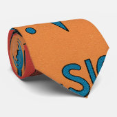  Art Nouveau Magazzini Italiani van Capiello Stropdas (Opgerold)