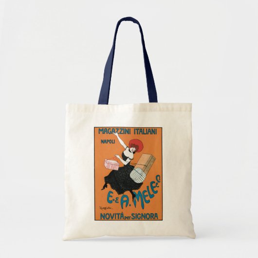  Art Nouveau Magazzini Italiani van Capiello Tote Bag (Voorkant)