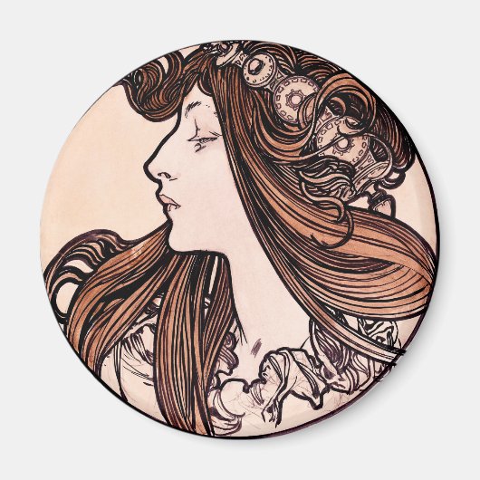 Art Nouveau Magneet (Voorkant)