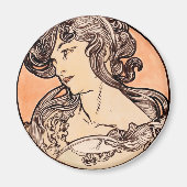 Art Nouveau Magneet (Voorkant)