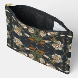 Art Nouveau Magnolia op Donkergrijs Etui