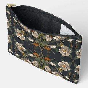 Art Nouveau Magnolia op Donkergrijs Etui