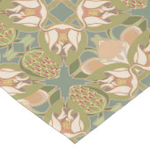 Art Nouveau Magnolia Patroon Tafelloper (Hoek)