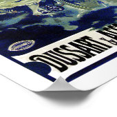 Art Nouveau Masterstuk: fietsen: Roubaisien Poster (Hoek)