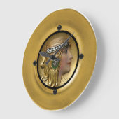 Art Nouveau Medallion Grote Klok (Hoek)