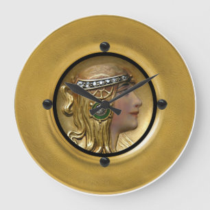 Art Nouveau Medallion Grote Klok