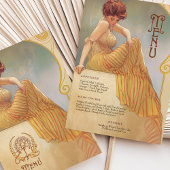 Art Nouveau Menukaart Kaart