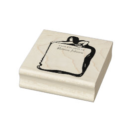 Art Nouveau Mermaid Rubberstempel