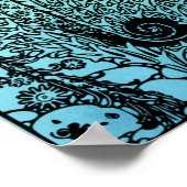 Art Nouveau Mermaids of the zee Poster (Hoek)