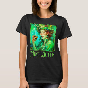 Art Nouveau Mint Julep T-shirt