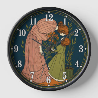 Art Nouveau Moeder en Dochter