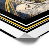 Art Nouveau Moeder Natuur 16 x 20 Poster (Hoek)