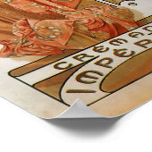  Art Nouveau Moët Chandon Crémant Impérial Poster (Hoek)