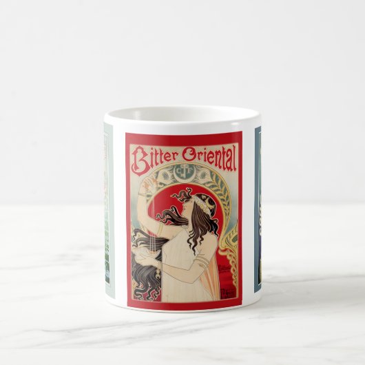 Art Nouveau-Mok Koffiemok (Center)