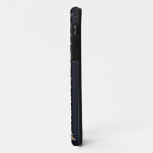 Art Nouveau-monogram uit de oude doos Case-Mate iPhone Case (Achterkant/links)