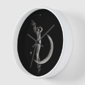  Art Nouveau Moon Meisje (Hoek)