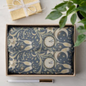 Art Nouveau Moonlit New Year Pattern Tissuepapier (Geschenk)