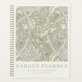 Art Nouveau Morris geïnspireerde tuinplanner Planner