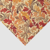 Art nouveau Morris herfst herfst levendige kleuren Tissuepapier (Detail)