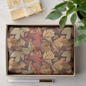 Art nouveau Morris herfst herfstbladeren sinaasapp Tissuepapier (Geschenk)