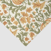 Art nouveau Morris herfst herfstpastelkleuren Tissuepapier (Detail)