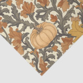 Art nouveau Morris herfst herfstpastelkleuren Tissuepapier (Detail)