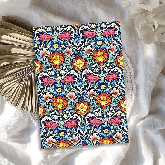 Art nouveau Morris kleurrijke levendige bloemen Tissuepapier