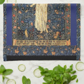 Art Nouveau Morris Lady Bird Flower Towel Theedoek (Gevouwen)