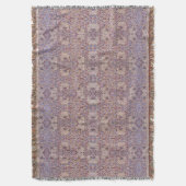 Art Nouveau Morris Pimpernel Flowers Throw Blanket Deken (Voorkant Verticaal)