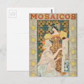  Art Nouveau Mosaicos Escofet-Tejera y CA Briefkaart (Voorkant / Achterkant)