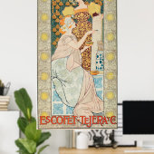  Art Nouveau Mosaicos Escofet-Tejera y CA Poster (Thuiskantoor)