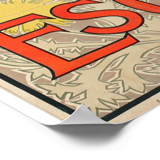  Art Nouveau Mosaicos Escofet-Tejera y CA Poster (Hoek)