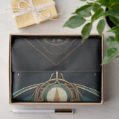 Art Nouveau Moth 1 Decoupage papier (Geschenk)