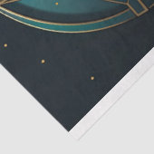 Art Nouveau Moth 1 Decoupage papier (Detail)