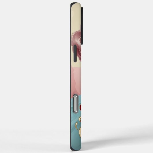 Art Nouveau Moulin Rouge Girls Case-Mate iPhone Case (Achterkant / Rechts)