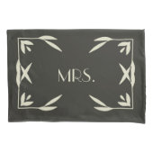 Art Nouveau Mrs Green Kussensloop (Voorkant)