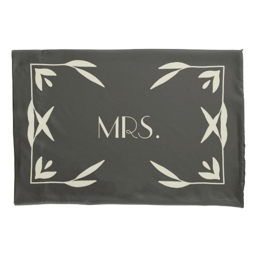  Art Nouveau Mrs Green Kussensloop (Voorkant)