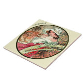 Art Nouveau Mucha Agenda november Tegeltje (Zijkant)