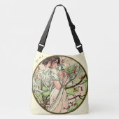 Art Nouveau Mucha Calendar May Crossbody Tas (Voorkant)
