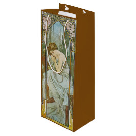 Art Nouveau Mucha Dame Slaap Nachts Rest Wijn Cadeautas