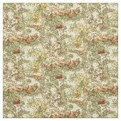  Art Nouveau Mucha Floral Pattern Stof (Swatch)