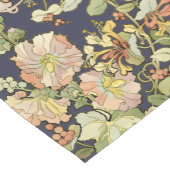 Art Nouveau Mucha Honeysuckle Pattern Korte Tafelloper (Hoek)