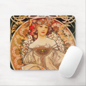  Art Nouveau Mucha Muismat (Met muis)