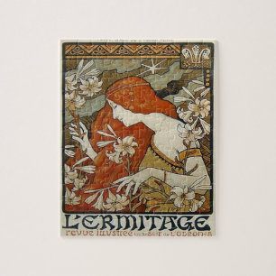 Art Nouveau Mucha Puzzle Legpuzzel