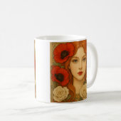 Art nouveau Mug Koffiemok (Voorkant rechts)